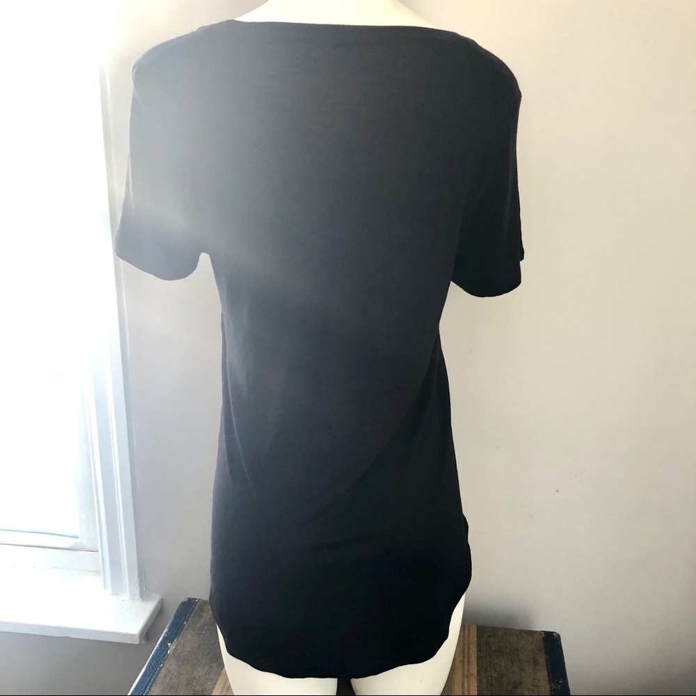 🎯3/$10 Grayson Threads NAMASLEIGH ALL DAY Yoga Christmas Graphic Tee M - Picture 8 of 8